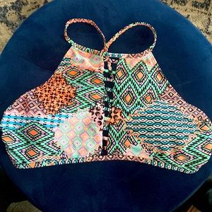 Halter bikini top